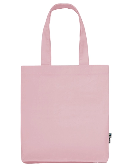 Twill Bag zum Besticken und Bedrucken in der Farbe Light Pink mit Ihren Logo, Schriftzug oder Motiv.