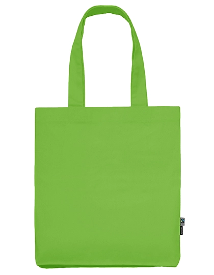 Twill Bag zum Besticken und Bedrucken in der Farbe Lime mit Ihren Logo, Schriftzug oder Motiv.