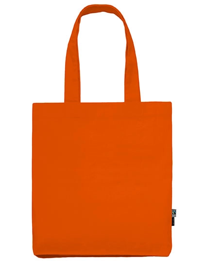 Twill Bag zum Besticken und Bedrucken in der Farbe Orange mit Ihren Logo, Schriftzug oder Motiv.
