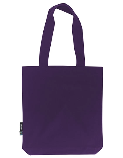 Twill Bag zum Besticken und Bedrucken in der Farbe Purple mit Ihren Logo, Schriftzug oder Motiv.