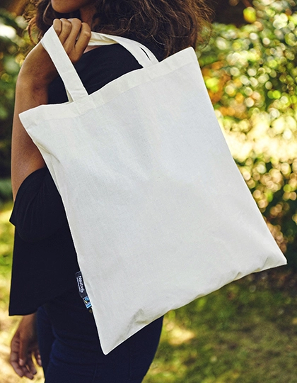 Shopping Bag Short Handles zum Besticken und Bedrucken mit Ihren Logo, Schriftzug oder Motiv.