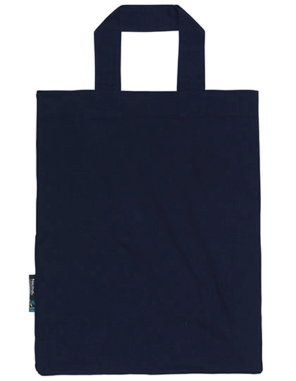 Twill Grocery Bag zum Besticken und Bedrucken in der Farbe Navy mit Ihren Logo, Schriftzug oder Motiv.
