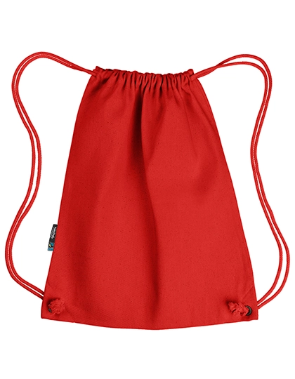 Gym Bag zum Besticken und Bedrucken in der Farbe Red mit Ihren Logo, Schriftzug oder Motiv.