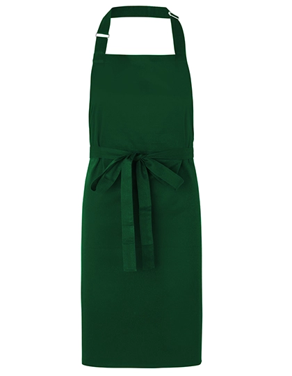Kitchen Apron zum Besticken und Bedrucken in der Farbe Bottle Green mit Ihren Logo, Schriftzug oder Motiv.