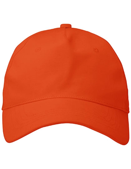 Cap zum Besticken und Bedrucken in der Farbe Orange mit Ihren Logo, Schriftzug oder Motiv.
