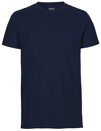 Unisex Tiger Cotton T-Shirt zum Besticken und Bedrucken in der Farbe Navy mit Ihren Logo, Schriftzug oder Motiv.