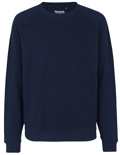 Unisex Tiger Cotton Sweatshirt zum Besticken und Bedrucken in der Farbe Navy mit Ihren Logo, Schriftzug oder Motiv.