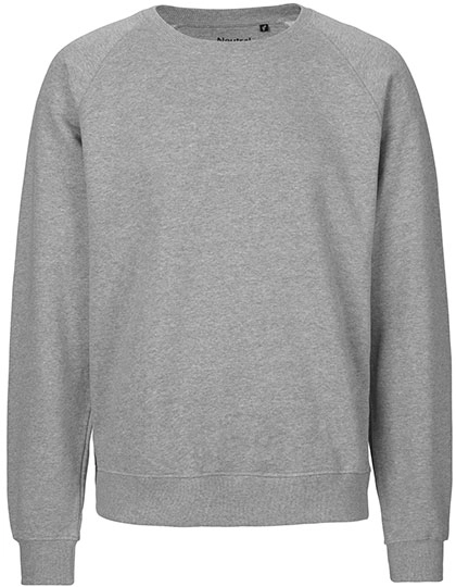 Unisex Tiger Cotton Sweatshirt zum Besticken und Bedrucken in der Farbe Sport Grey mit Ihren Logo, Schriftzug oder Motiv.