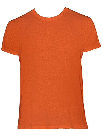 Kids´ T-Shirt zum Besticken und Bedrucken in der Farbe Orange mit Ihren Logo, Schriftzug oder Motiv.