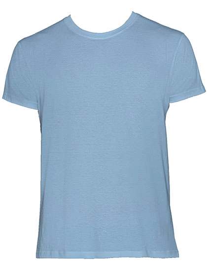 Kids´ T-Shirt zum Besticken und Bedrucken in der Farbe Sky mit Ihren Logo, Schriftzug oder Motiv.