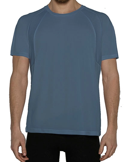 Men´s Shirt Sport zum Besticken und Bedrucken in der Farbe Dark Grey mit Ihren Logo, Schriftzug oder Motiv.