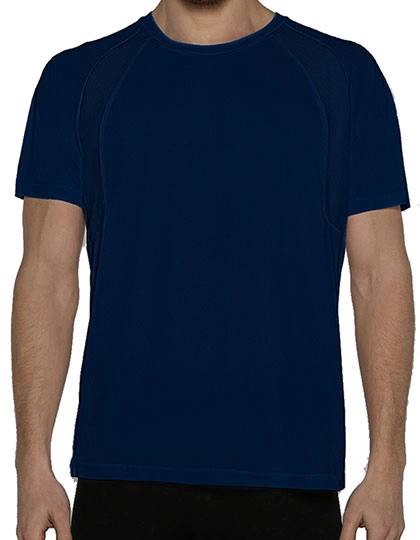 Men´s Shirt Sport zum Besticken und Bedrucken in der Farbe Dark Navy mit Ihren Logo, Schriftzug oder Motiv.