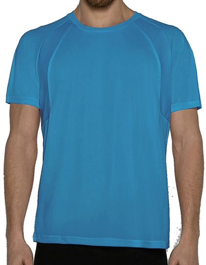 Men´s Shirt Sport zum Besticken und Bedrucken in der Farbe Dark Turquoise mit Ihren Logo, Schriftzug oder Motiv.