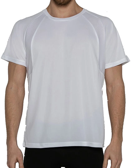 Men´s Shirt Sport zum Besticken und Bedrucken in der Farbe White mit Ihren Logo, Schriftzug oder Motiv.