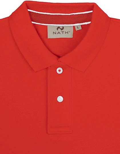 Men´s Piqué Polo Absolut zum Besticken und Bedrucken in der Farbe Red mit Ihren Logo, Schriftzug oder Motiv.