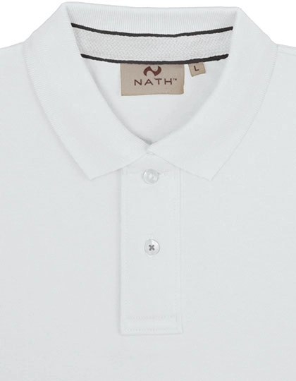 Men´s Piqué Polo Absolut zum Besticken und Bedrucken in der Farbe White mit Ihren Logo, Schriftzug oder Motiv.
