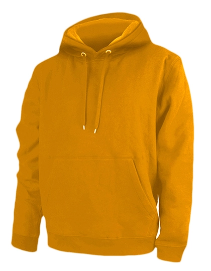 Hooded Sweat Kangool zum Besticken und Bedrucken in der Farbe Orange Fluor mit Ihren Logo, Schriftzug oder Motiv.