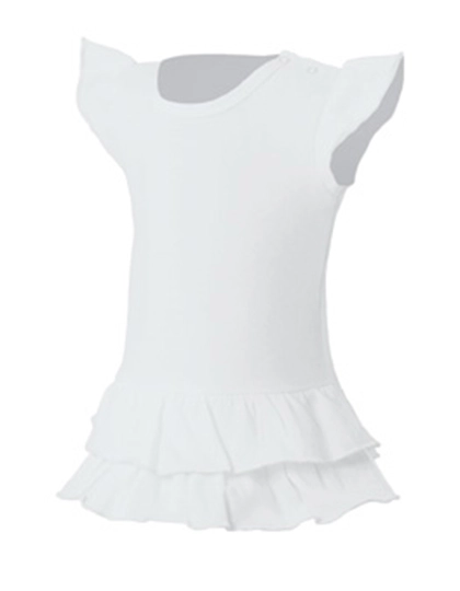 Kids´ Vest Sandy zum Besticken und Bedrucken in der Farbe White mit Ihren Logo, Schriftzug oder Motiv.