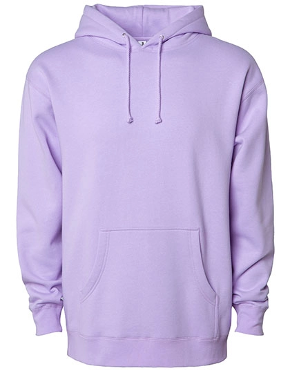 Men´s Heavyweight Hooded Pullover zum Besticken und Bedrucken in der Farbe Lavender mit Ihren Logo, Schriftzug oder Motiv.