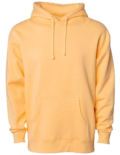 Men´s Heavyweight Hooded Pullover zum Besticken und Bedrucken in der Farbe Peach mit Ihren Logo, Schriftzug oder Motiv.
