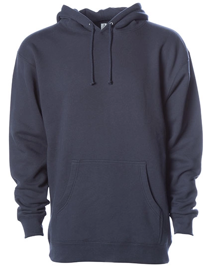 Men´s Heavyweight Hooded Pullover zum Besticken und Bedrucken in der Farbe Slate Blue mit Ihren Logo, Schriftzug oder Motiv.