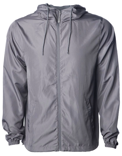 Unisex Lightweight Windbreaker Jacket zum Besticken und Bedrucken in der Farbe Graphite-Graphite-Graphite mit Ihren Logo, Schriftzug oder Motiv.
