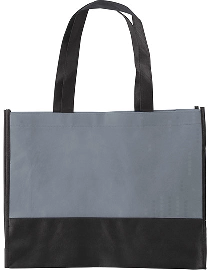 Einkaufstasche St. Gallen zum Besticken und Bedrucken in der Farbe Grey mit Ihren Logo, Schriftzug oder Motiv.