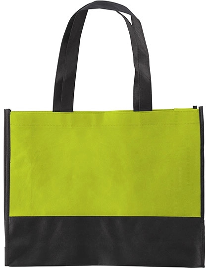 Einkaufstasche St. Gallen zum Besticken und Bedrucken in der Farbe Light Green mit Ihren Logo, Schriftzug oder Motiv.