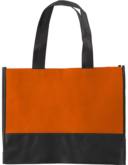 Einkaufstasche St. Gallen zum Besticken und Bedrucken in der Farbe Orange mit Ihren Logo, Schriftzug oder Motiv.
