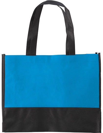 Einkaufstasche St. Gallen zum Besticken und Bedrucken in der Farbe Pale Blue mit Ihren Logo, Schriftzug oder Motiv.