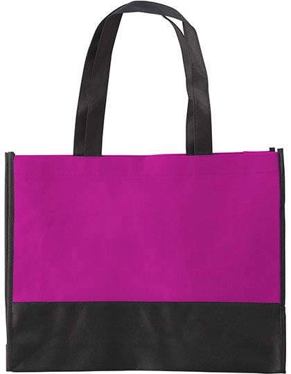 Einkaufstasche St. Gallen zum Besticken und Bedrucken in der Farbe Pink mit Ihren Logo, Schriftzug oder Motiv.