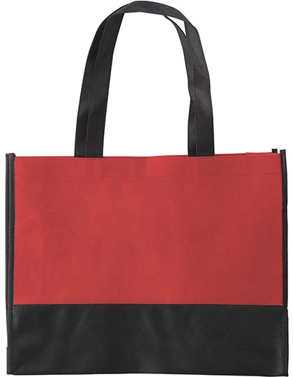 Einkaufstasche St. Gallen zum Besticken und Bedrucken in der Farbe Red mit Ihren Logo, Schriftzug oder Motiv.