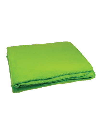 Basic Picknickdecke zum Besticken und Bedrucken in der Farbe Lime Green mit Ihren Logo, Schriftzug oder Motiv.