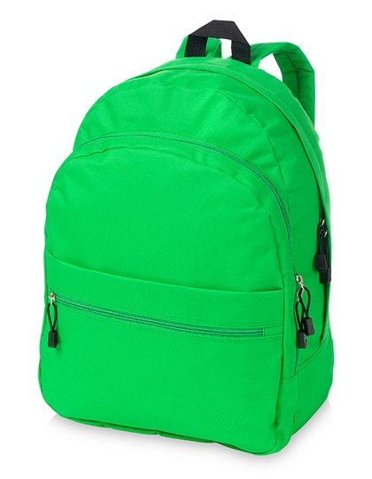 Trend Backpack zum Besticken und Bedrucken in der Farbe Bright Green mit Ihren Logo, Schriftzug oder Motiv.