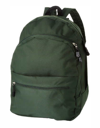 Trend Backpack zum Besticken und Bedrucken in der Farbe Green mit Ihren Logo, Schriftzug oder Motiv.