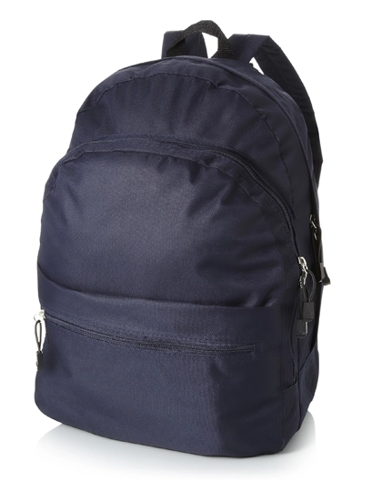 Trend Backpack zum Besticken und Bedrucken in der Farbe Navy mit Ihren Logo, Schriftzug oder Motiv.