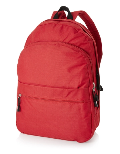 Trend Backpack zum Besticken und Bedrucken in der Farbe Red mit Ihren Logo, Schriftzug oder Motiv.