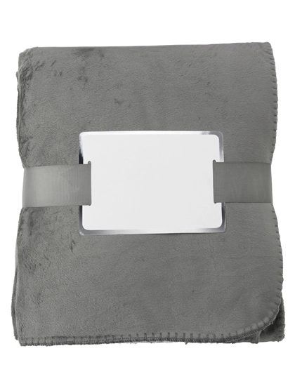 Picknickdecke Extrem zum Besticken und Bedrucken in der Farbe Grey mit Ihren Logo, Schriftzug oder Motiv.