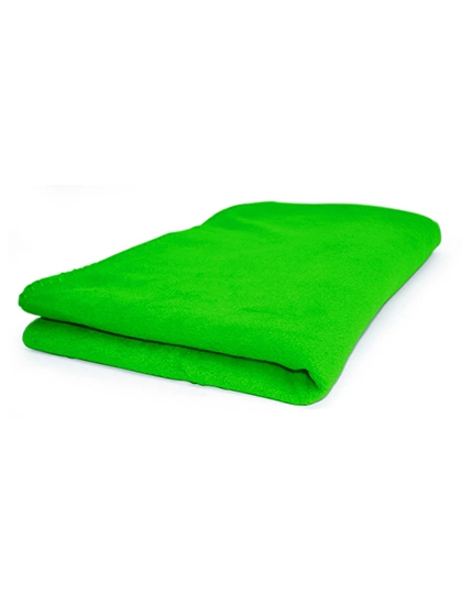 Picknick-Decke zum Besticken und Bedrucken in der Farbe Green mit Ihren Logo, Schriftzug oder Motiv.