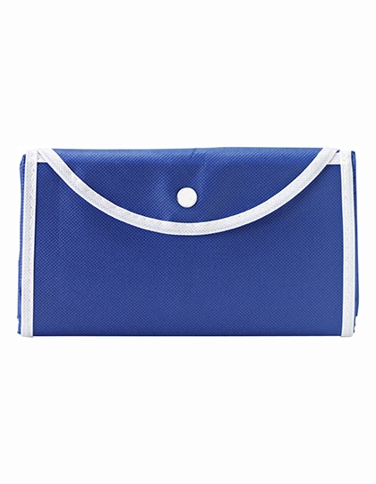 Einkaufstasche 'Wagon' zum Besticken und Bedrucken in der Farbe Blue mit Ihren Logo, Schriftzug oder Motiv.