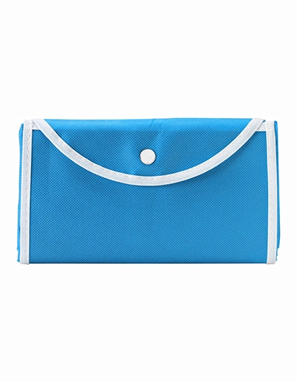 Einkaufstasche 'Wagon' zum Besticken und Bedrucken in der Farbe Light Blue mit Ihren Logo, Schriftzug oder Motiv.