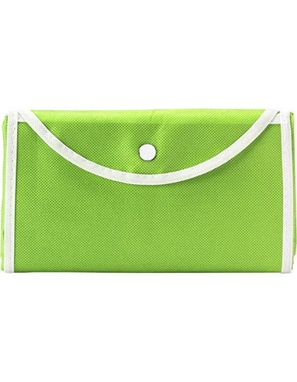 Einkaufstasche 'Wagon' zum Besticken und Bedrucken in der Farbe Lime Green mit Ihren Logo, Schriftzug oder Motiv.