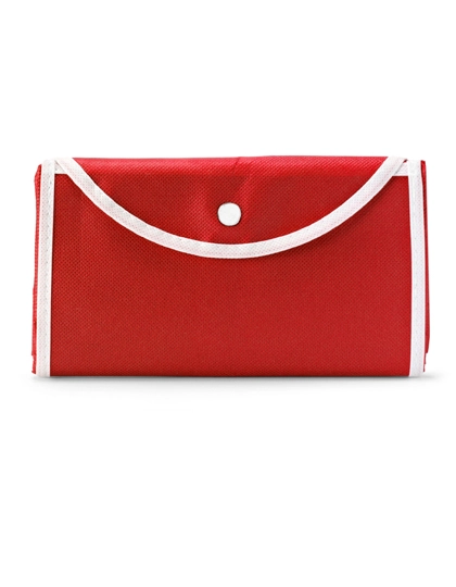 Einkaufstasche 'Wagon' zum Besticken und Bedrucken in der Farbe Red mit Ihren Logo, Schriftzug oder Motiv.