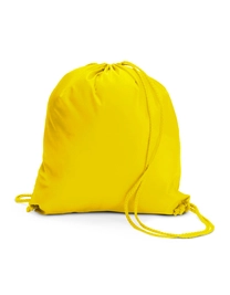 Schuh-/Rucksack mit Kordel zum Besticken und Bedrucken in der Farbe Yellow mit Ihren Logo, Schriftzug oder Motiv.