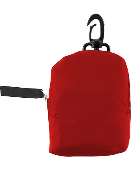 Einkaufstasche 'Pocket' zum Besticken und Bedrucken in der Farbe Red mit Ihren Logo, Schriftzug oder Motiv.
