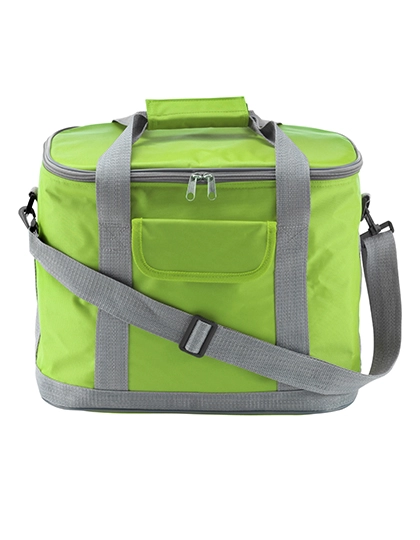 Kühltasche Morello zum Besticken und Bedrucken in der Farbe Lime Green mit Ihren Logo, Schriftzug oder Motiv.