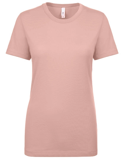 Ladies´ Ideal T-Shirt zum Besticken und Bedrucken in der Farbe Desert Pink mit Ihren Logo, Schriftzug oder Motiv.
