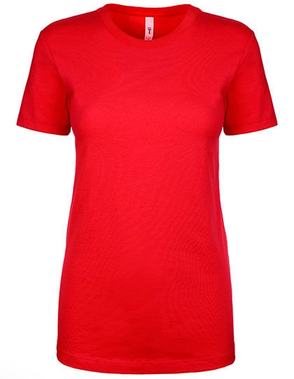 Ladies´ Ideal T-Shirt zum Besticken und Bedrucken in der Farbe Red mit Ihren Logo, Schriftzug oder Motiv.