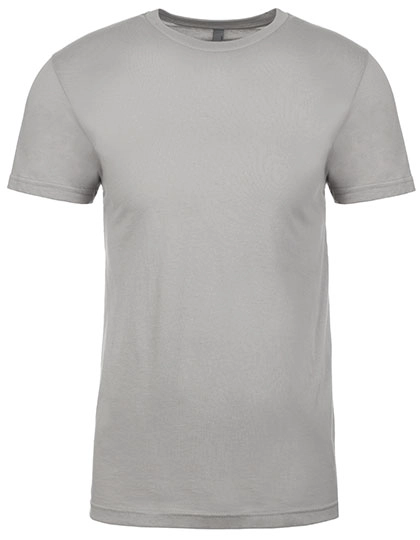 Men´s Crew Neck T-Shirt zum Besticken und Bedrucken in der Farbe Light Grey (Solid) mit Ihren Logo, Schriftzug oder Motiv.