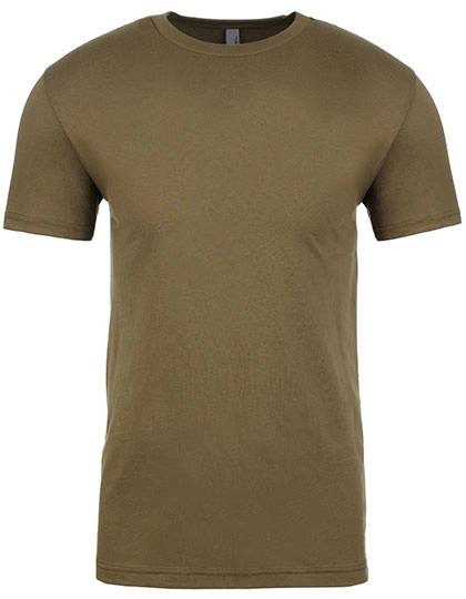 Men´s Crew Neck T-Shirt zum Besticken und Bedrucken in der Farbe Military Green mit Ihren Logo, Schriftzug oder Motiv.